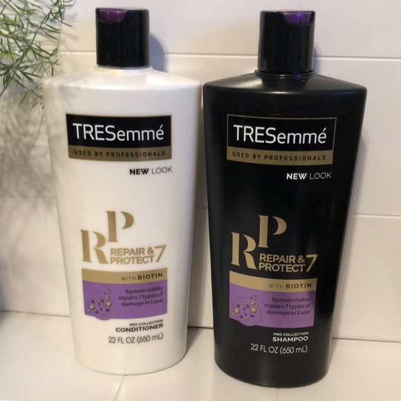 TRESEMME Repair & Protect 7 NEW Shampoo & Conditioner Both are 22 oz With Biotin - Picture 1 of 2